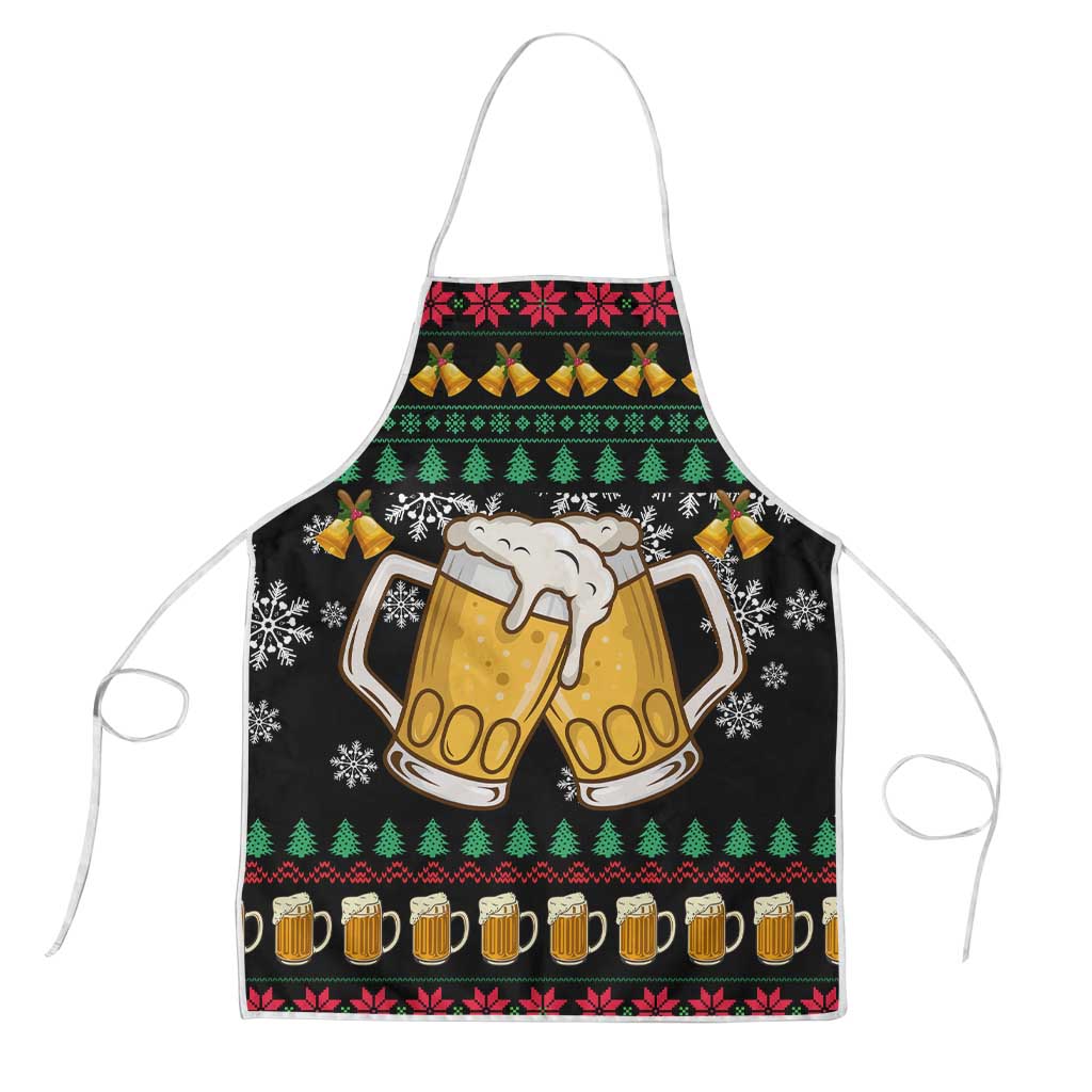 Drinker Bell Christmas Apron Funny Xmas Holiday Patterns - Wonder Print Shop