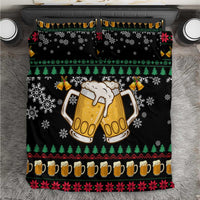 Drinker Bell Christmas Bedding Set Funny Xmas Holiday Patterns - Wonder Print Shop