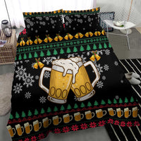 Drinker Bell Christmas Bedding Set Funny Xmas Holiday Patterns - Wonder Print Shop