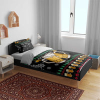 Drinker Bell Christmas Bedding Set Funny Xmas Holiday Patterns - Wonder Print Shop