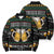 Drinker Bell Christmas Bomber Puffer Jacket Funny Xmas Holiday Patterns - Wonder Print Shop