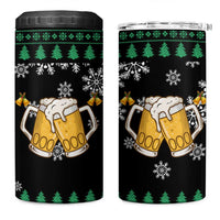 Drinker Bell Christmas 4 in 1 Can Cooler Tumbler Funny Xmas Holiday Patterns - Wonder Print Shop