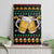 Drinker Bell Christmas Canvas Wall Art Funny Xmas Holiday Patterns - Wonder Print Shop