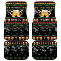 Drinker Bell Christmas Car Mats Funny Xmas Holiday Patterns - Wonder Print Shop