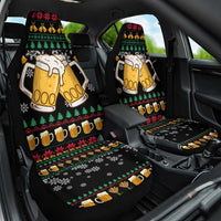 Drinker Bell Christmas Car Seat Cover Funny Xmas Holiday Patterns - Wonder Print Shop