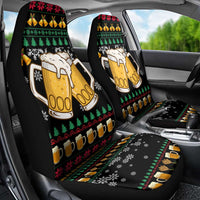 Drinker Bell Christmas Car Seat Cover Funny Xmas Holiday Patterns - Wonder Print Shop