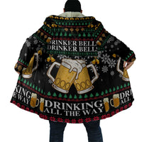 Drinker Bell Christmas Cloak Funny Xmas Holiday Patterns - Wonder Print Shop