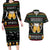 Drinker Bell Christmas Couples Matching Long Sleeve Bodycon Dress and Hawaiian Shirt Funny Xmas Holiday Patterns - Wonder Print Shop