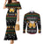 Drinker Bell Christmas Couples Matching Mermaid Dress and Long Sleeve Button Shirt Funny Xmas Holiday Patterns - Wonder Print Shop