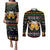 Drinker Bell Christmas Couples Matching Puletasi and Long Sleeve Button Shirt Funny Xmas Holiday Patterns - Wonder Print Shop
