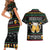 Drinker Bell Christmas Couples Matching Short Sleeve Bodycon Dress and Hawaiian Shirt Funny Xmas Holiday Patterns - Wonder Print Shop