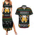 Drinker Bell Christmas Couples Matching Summer Maxi Dress and Hawaiian Shirt Funny Xmas Holiday Patterns - Wonder Print Shop