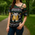 Drinker Bell Christmas Cross Shoulder Shirt Funny Xmas Holiday Patterns - Wonder Print Shop