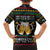 Drinker Bell Christmas Family Matching Off The Shoulder Long Sleeve Dress and Hawaiian Shirt Funny Xmas Holiday Patterns - Wonder Print Shop