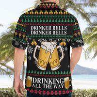 Drinker Bell Christmas Hawaiian Shirt Funny Xmas Holiday Patterns - Wonder Print Shop