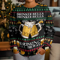 Drinker Bell Christmas Kid Ugly Christmas Sweater Funny Xmas Holiday Patterns - Wonder Print Shop