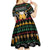 Drinker Bell Christmas Kid Short Sleeve Dress Funny Xmas Holiday Patterns - Wonder Print Shop