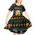 Drinker Bell Christmas Kid Short Sleeve Dress Funny Xmas Holiday Patterns - Wonder Print Shop