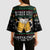 Drinker Bell Christmas Kimono Sleeve Blouse Funny Xmas Holiday Patterns - Wonder Print Shop