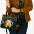 Drinker Bell Christmas Leather Bag Funny Xmas Holiday Patterns - Wonder Print Shop