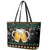 Drinker Bell Christmas Leather Tote Bag Funny Xmas Holiday Patterns - Wonder Print Shop