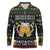 Drinker Bell Christmas Long Sleeve Polo Shirt Funny Xmas Holiday Patterns - Wonder Print Shop