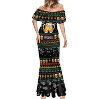 Drinker Bell Christmas Mermaid Dress Funny Xmas Holiday Patterns - Wonder Print Shop