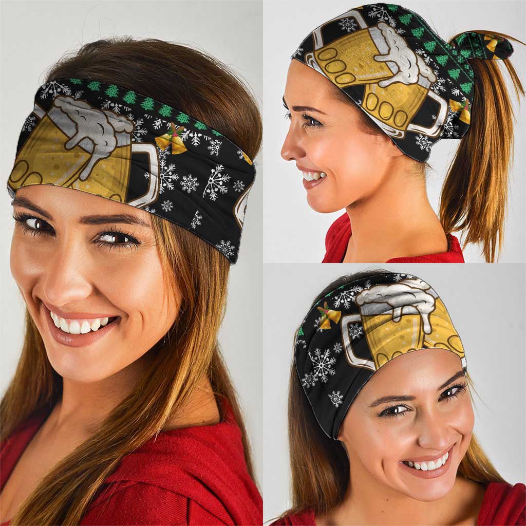 Drinker Bell Christmas Neck Gaiter Funny Xmas Holiday Patterns - Wonder Print Shop