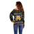 Drinker Bell Christmas Off Shoulder Sweater Funny Xmas Holiday Patterns - Wonder Print Shop