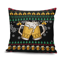 Drinker Bell Christmas Pillow Cover Funny Xmas Holiday Patterns - Wonder Print Shop