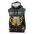 Drinker Bell Christmas Sleeveless Zip Hoodie Funny Xmas Holiday Patterns - Wonder Print Shop