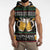 Drinker Bell Christmas Sleeveless Zip Hoodie Funny Xmas Holiday Patterns - Wonder Print Shop