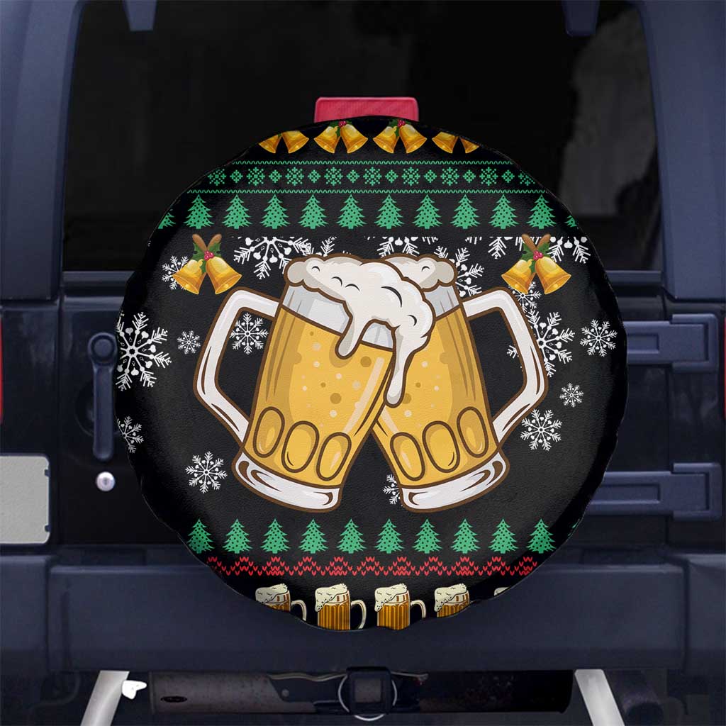 Drinker Bell Christmas Spare Tire Cover Funny Xmas Holiday Patterns - Wonder Print Shop
