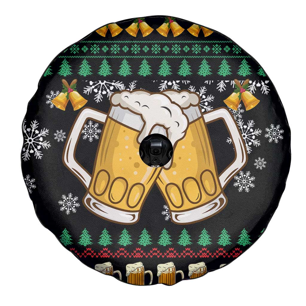 Drinker Bell Christmas Spare Tire Cover Funny Xmas Holiday Patterns - Wonder Print Shop