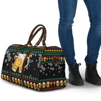 Drinker Bell Christmas Travel Bag Funny Xmas Holiday Patterns - Wonder Print Shop
