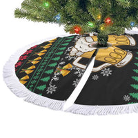 Drinker Bell Christmas Tree Skirt Funny Xmas Holiday Patterns - Wonder Print Shop