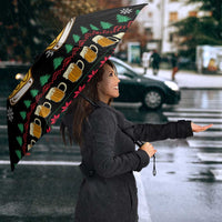Drinker Bell Christmas Umbrella Funny Xmas Holiday Patterns - Wonder Print Shop