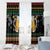 Drinker Bell Christmas Window Curtain Funny Xmas Holiday Patterns - Wonder Print Shop
