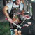 English Bulldog Show Up Christmas Apron Funny Xmas Holiday Patterns - Wonder Print Shop