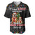 English Bulldog Show Up Christmas Baseball Jersey Funny Xmas Holiday Patterns - Wonder Print Shop