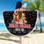 English Bulldog Show Up Christmas Beach Blanket Funny Xmas Holiday Patterns - Wonder Print Shop