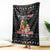English Bulldog Show Up Christmas Blanket Funny Xmas Holiday Patterns - Wonder Print Shop