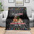 English Bulldog Show Up Christmas Blanket Funny Xmas Holiday Patterns - Wonder Print Shop