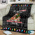 English Bulldog Show Up Christmas Blanket Funny Xmas Holiday Patterns - Wonder Print Shop