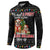 English Bulldog Show Up Christmas Button Sweatshirt Funny Xmas Holiday Patterns - Wonder Print Shop