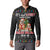 English Bulldog Show Up Christmas Button Sweatshirt Funny Xmas Holiday Patterns - Wonder Print Shop