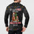English Bulldog Show Up Christmas Button Sweatshirt Funny Xmas Holiday Patterns - Wonder Print Shop