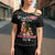 English Bulldog Show Up Christmas Cross Shoulder Shirt Funny Xmas Holiday Patterns - Wonder Print Shop