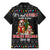 English Bulldog Show Up Christmas Family Matching Mermaid Dress and Hawaiian Shirt Funny Xmas Holiday Patterns - Wonder Print Shop