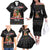 English Bulldog Show Up Christmas Family Matching Off The Shoulder Long Sleeve Dress and Hawaiian Shirt Funny Xmas Holiday Patterns - Wonder Print Shop